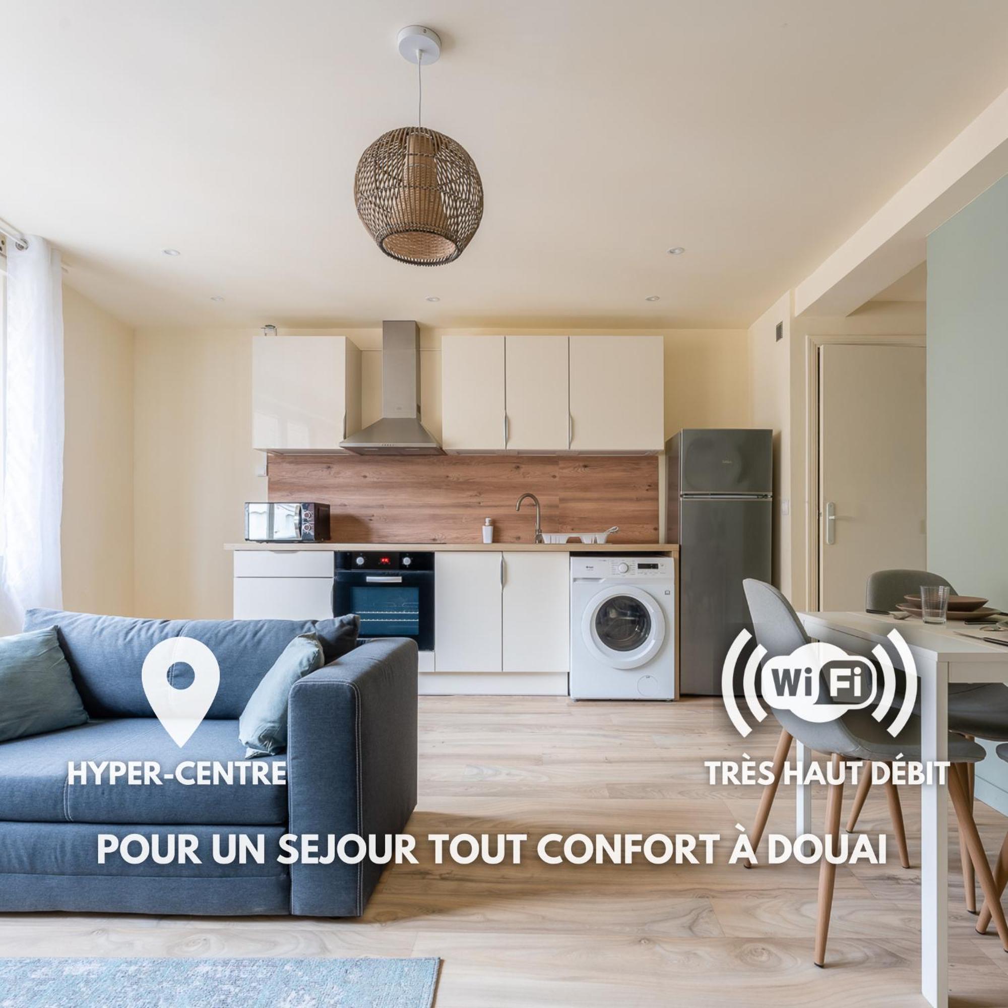 * Le Chic * Centre Ville Douai- 500M Place D'Armes מראה חיצוני תמונה